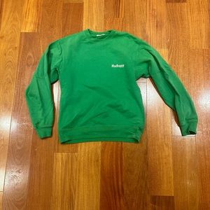 Green madhappy crewneck
